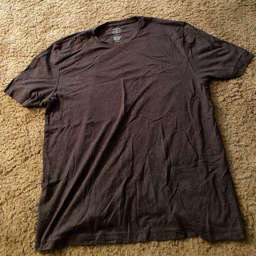 Brown plain T-shirt